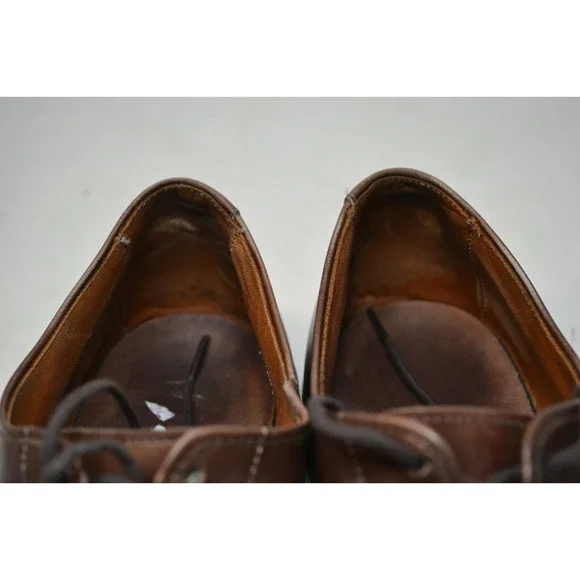 Allen Edmonds Fifth Avenue Dress Shoes‎ Brown Leather Mens 12 B 97194 Luxury